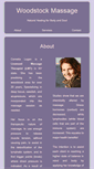 Mobile Screenshot of massagewoodstock.com